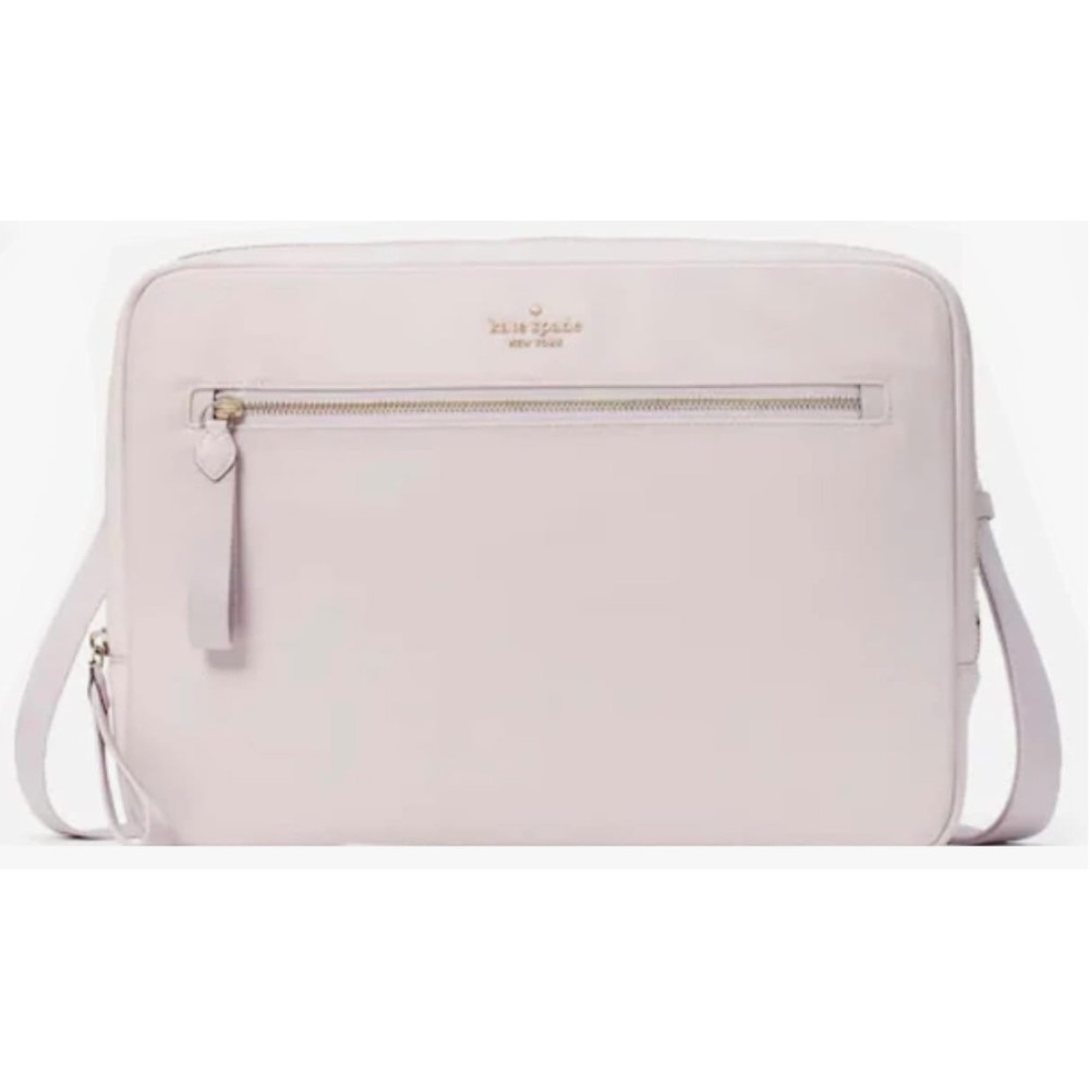Authentic Kate Spade Chelsea 15" Laptop Bag With Strap Lilac Moon